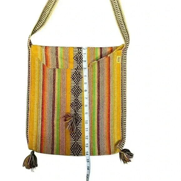 Women's Pinzon Side Crossbody Boho Bag Light Colors - Picture 10 of 10
